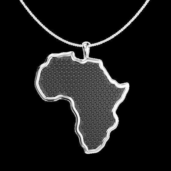 Large Diamond Map of Africa image